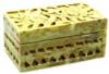 Soft Stone Marble Jewellery / Pill box - click here for large view